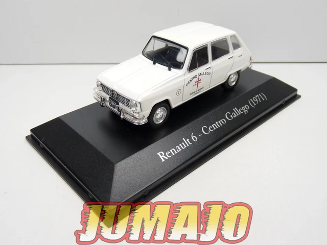 SER47 Voiture 1/43 SALVAT Vehiculos Servicios : RENAULT 6 - Ambulance Centro Gal
