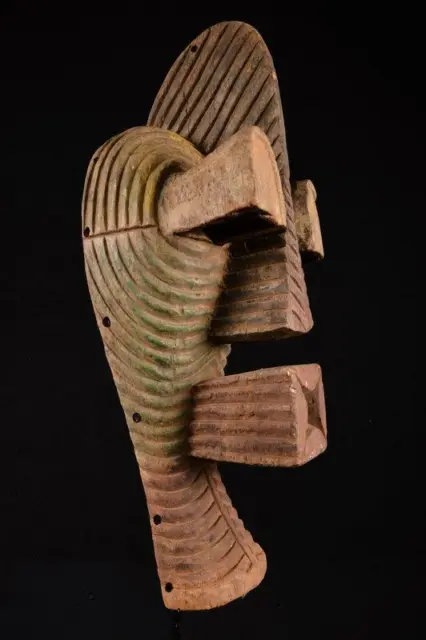18283 African Old Songye Kifwebe Mask / Mask Dr Congo
