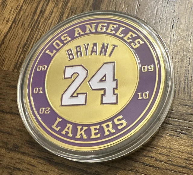 KOBE BRYANT COMMEMORATIVE MEMORIAL COIN LOS ANGELES LAKERS