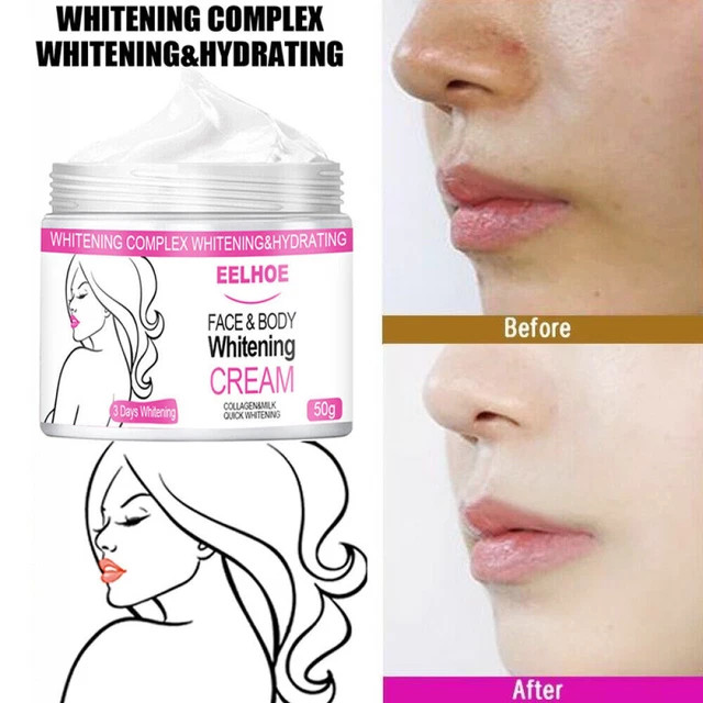 2022 DARK SKIN Permanent Whitening Bleaching Cream Lightening
