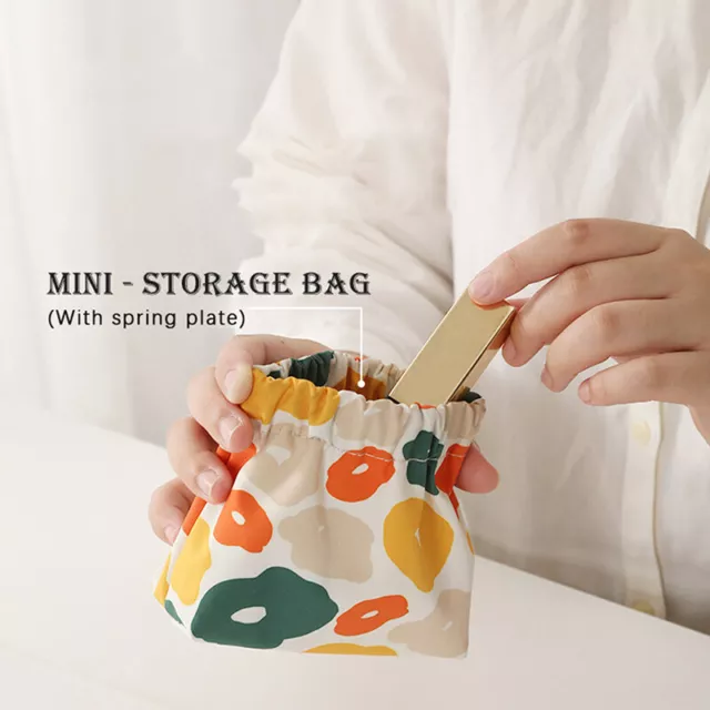 Sanitary Napkin Storage Bag Women Tampon Bags Credit Card Holder Pouch Organi-MG 2