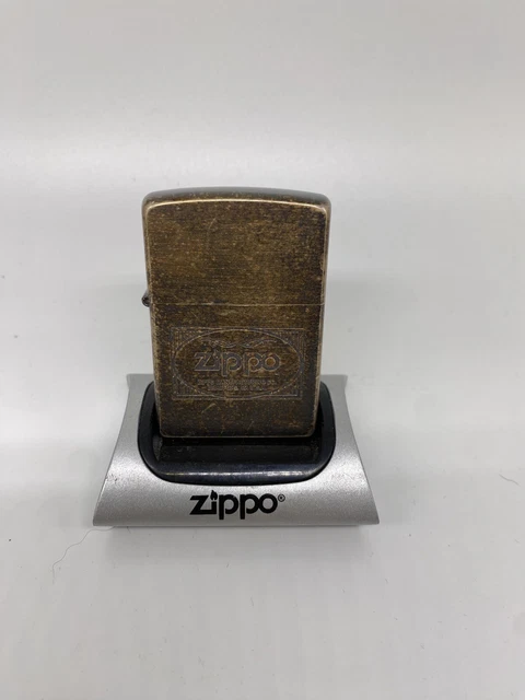 2003 Zippo Logo Silver plate - unfired - no box