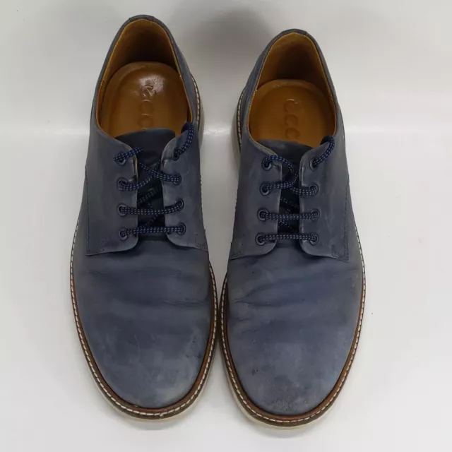 Hele tiden feminin Modtagelig for ECCO JEREMY HYBRID Mens US 11 EU 45 Blue Suede Genuine Leather Oxford Lace  Shoe $34.95 - PicClick