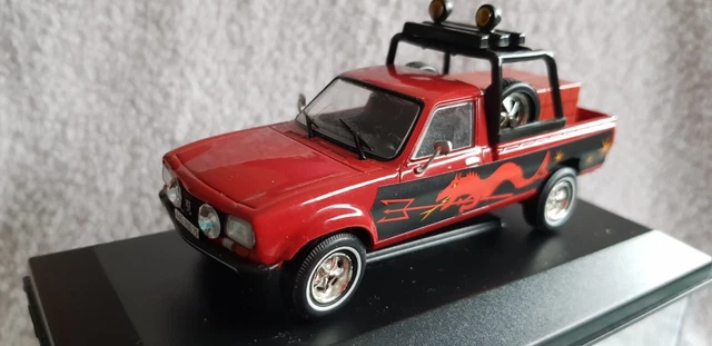 Miniature Simca 1000 Rallye 2 Groupe F 1970 - Ixo 1/43 - Réalisation Artisanale