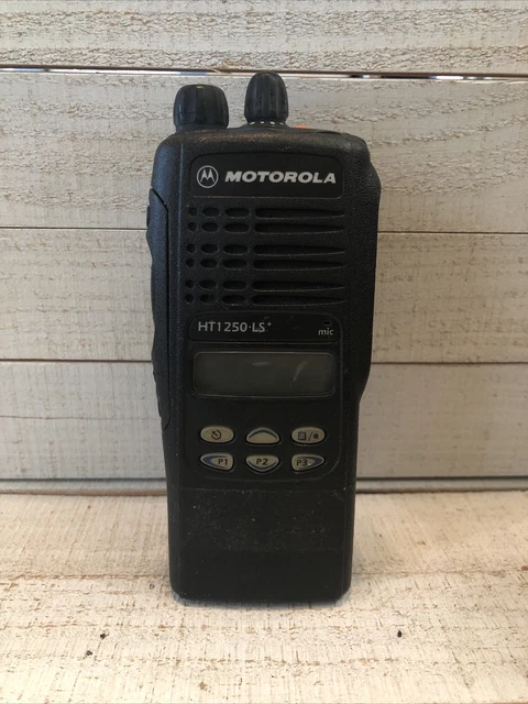 Motorola HT1250 - 4w 16ch  Two Way Radio  AAH25RDH9DP7AN W/Battery - No Antenna
