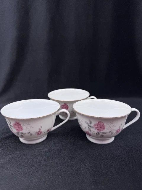 Lot De 5 Tasses à Thé Touraine Geneviève Lethu - Vintage Beige - Céramique