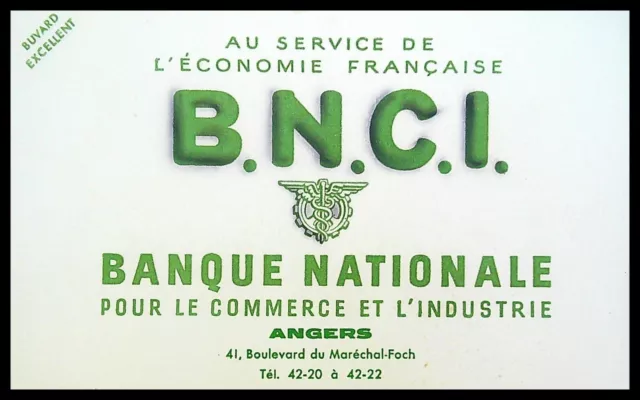 Buvard Publicitaire, B.N.C.I. Banque Nationale pour le commerce et l'industrie