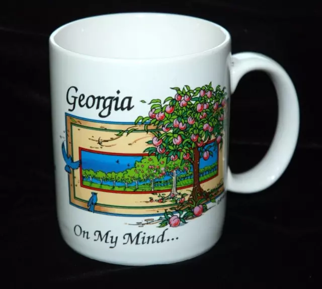 Atlanta "Georgia On My Mind" Mug/Cup Peachtrees and