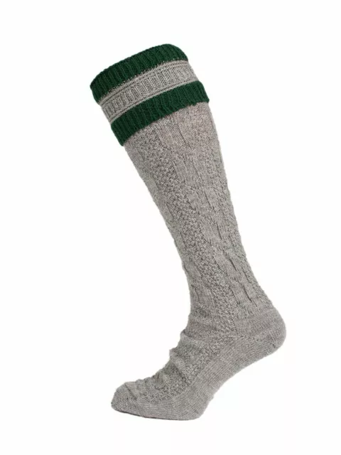 Shoemaker knee stockings CS80 gray green