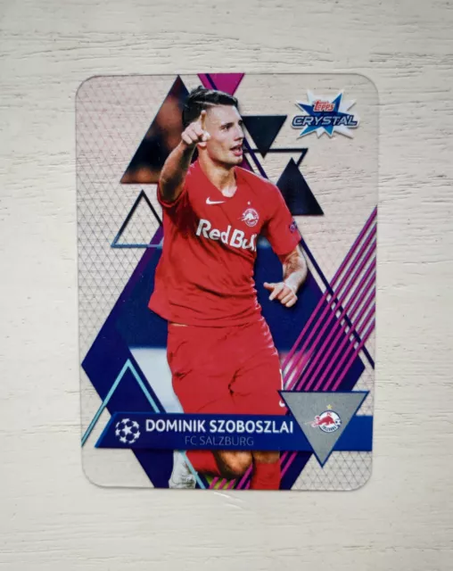 Topps Crystal Dominik Szoboszlai Rookie Card RC 2019 2020 FC Salzburg