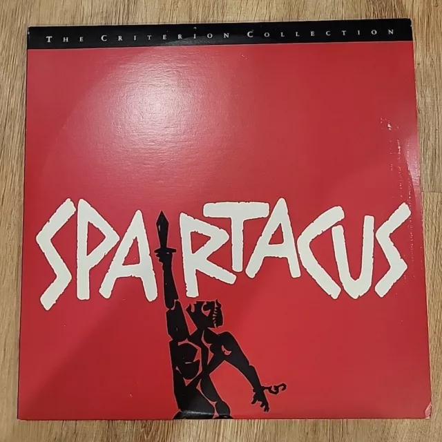 SPARTACUS KIRK DOUGLAS Criterion Collection 3 Disc Set Laserdisc $9.85 ...