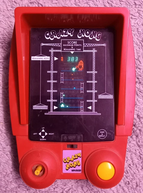 Jeu électronique Vintage Tandy Zackman – Avec Boîte Et Notice, Fonctionne