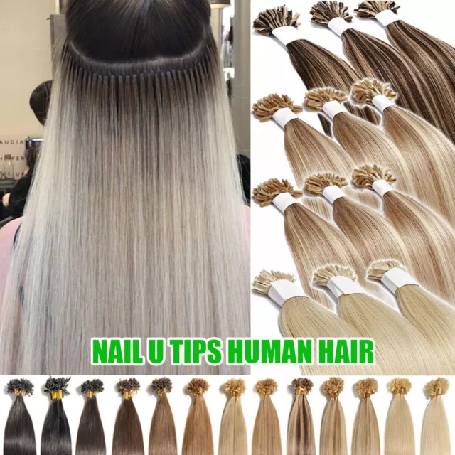 Hair Extensions Cheratina SEGO Capelli Veri Naturali 50/100 ciocche Remy Hair IT