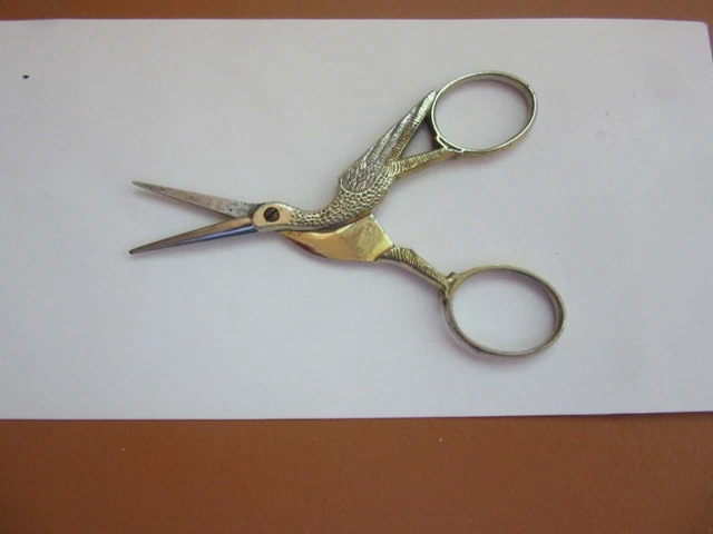 Grunwerg Hand Ground Embroidery Scissors - 4.5 Inch Stainless Steel, Two-Tone Acrylic Handle - View #11