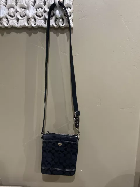 coach crossbody purse black