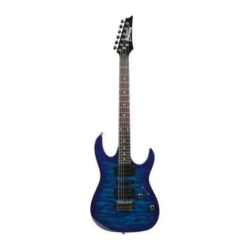 IBANEZ - GRX70QA TRANSPARENT BLUE BURST - Guitare électrique