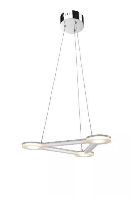 Lámpara de Mesa de Comedor LED Regulable Pequeño Triangulo Lámpara Colgante