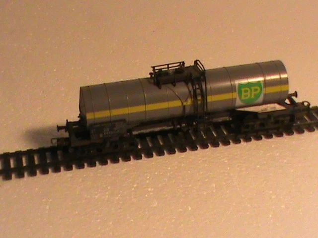 Lot De 3 Wagons Roco HO époque 4 – DB, Citerne BP, Porte-tubes, Bitburger, Occasion