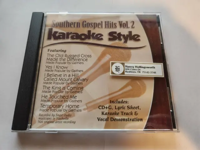 Daywind Karaoke Style: Southern Gospel Hits, Vol. 2