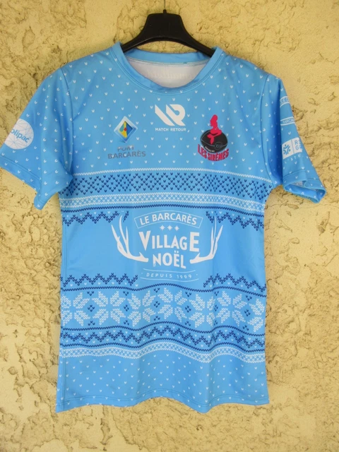 Maillot De Rugby Vintage Sheffield Hawks N°16 - Taille L - Rouge - Années 90 ?