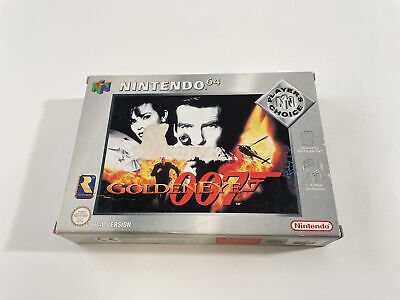 Nintendo 64 Boîte vide 007 Golden Eye EU6 Bon état jeu non inclus