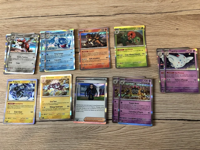 Rare Reverse Lot CARTE POKEMON FLAMMES obsidiennes Lot Rare Et Reverse EUR 1,00 ...