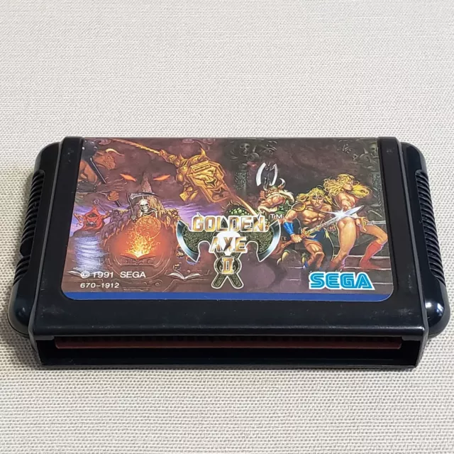 Golden Axe II Sega Mega Drive Import Genesis US Seller Authentic Tested