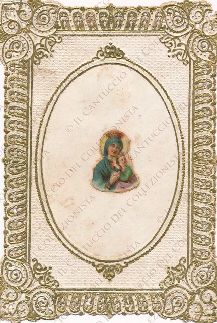 Santino Madonna con Bambino Gesù S. Maria Canivet