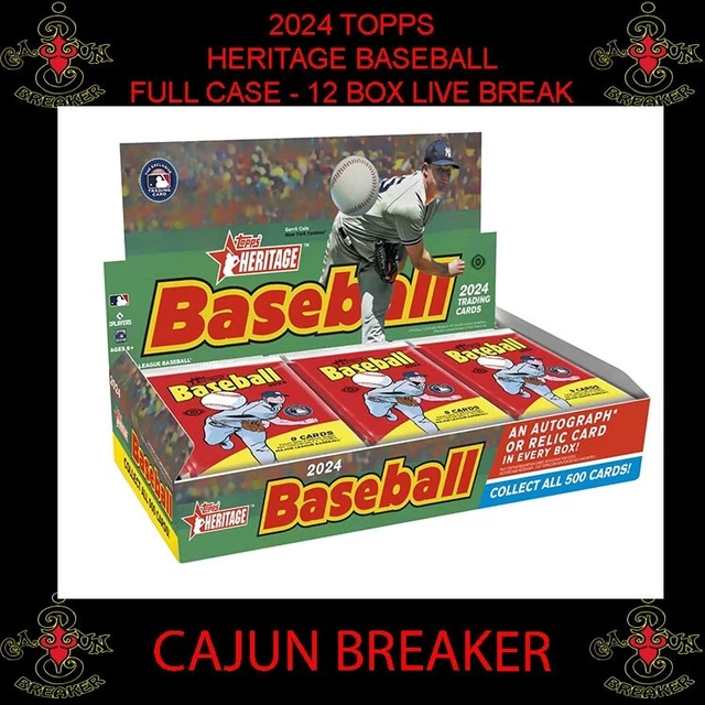 NEW YORK YANKEES *12 Box Case Break* 2024 Topps Heritage Baseball (B