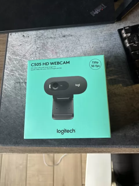 Cámara web Logitech C505 HD con micrófono integrado