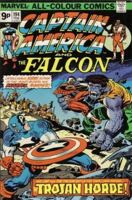 Captain America (Vol 1) # 194 (VryFn Minus-) (VFN-) Price VARIANT AMERICAN