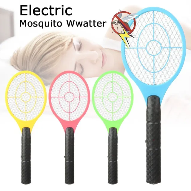 mosca eléctrica Raqueta de mosquitos electrónica Zapper asesino Bug matamoscas