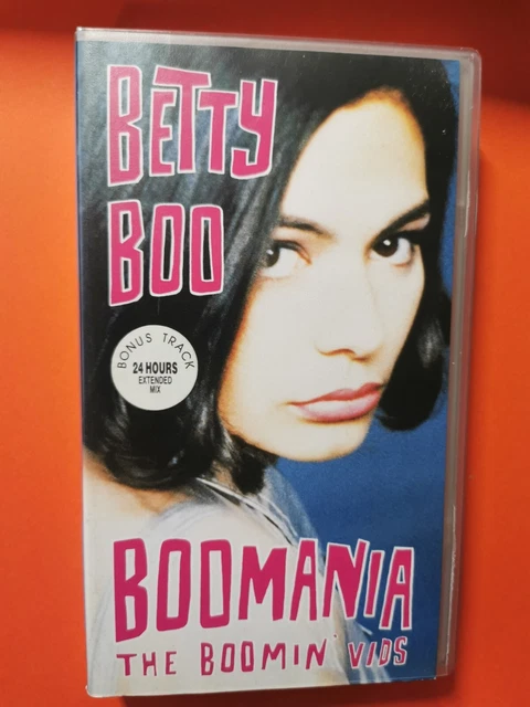 BETTY BOO BOOMANIA The boomin vids - VHS video 1990 £11.99 - PicClick UK