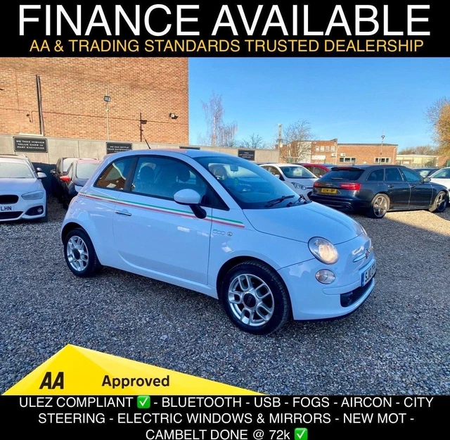 2010 Fiat 500 1.2 Sport Euro 4 3dr HATCHBACK Petrol Manual