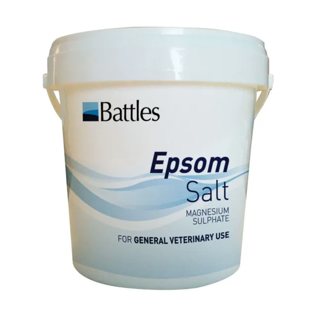 Battles Epsom Salts For general veterinary use.