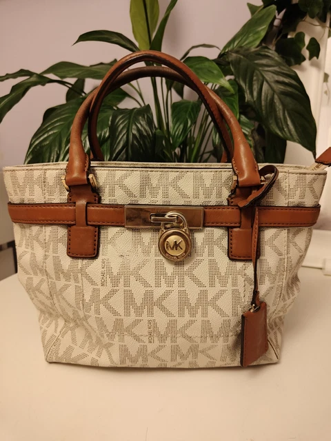 Michael Michael Kors Kempner Large North-south Monogram Tote Bag In Husk  Multi | ModeSens