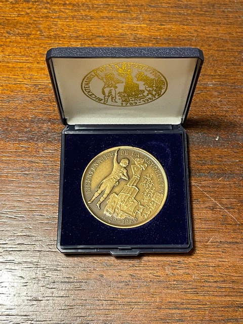 Médaille Bicentenaire De La Révolution Française 1989 – Argent – MDP