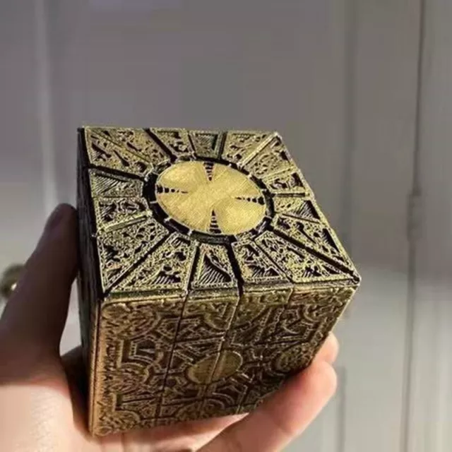 Puzzle Box Lock 2022 Hellraiser 1:1 Puzzle Box Removable Lament Horror Puzzle Box Lock 2022 Hellraiser 1:1 Puzzle Box Removable Lament Horror