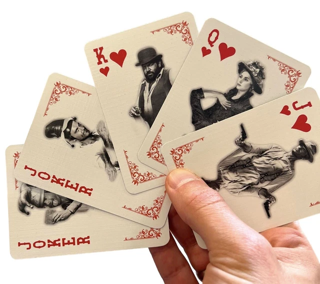 BUD SPENCER TERENCE Hill Playing Cards POKER Oakie Doakie NEW
