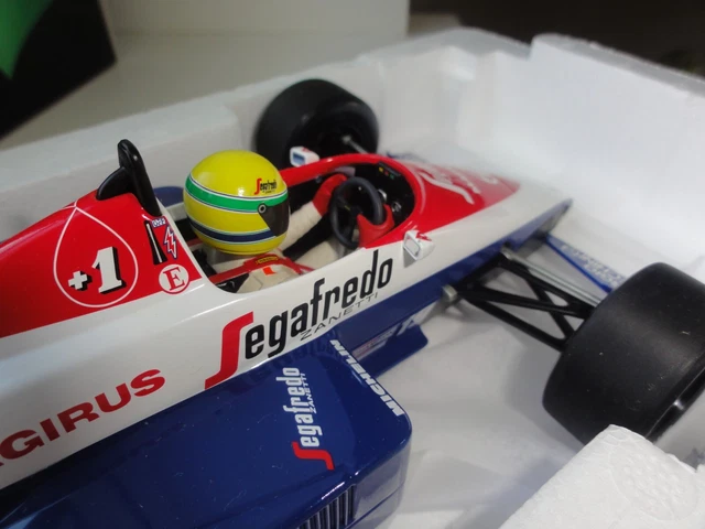 Modèle Réduit 1:24 Toleman TG184 Ayrton Senna 1984 Portugal - Ixo Hachette