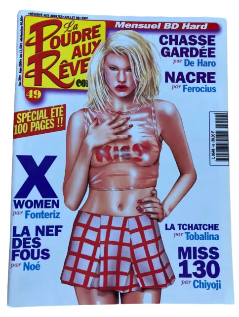 Collector - Bd érotique pour Adultes - La Poudre Aux Rêves - Juillet 1998 - N°49