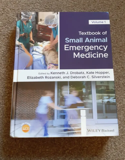 Textbook of small animal emergency medecine volume 1 Wiley Blackwell veterinary