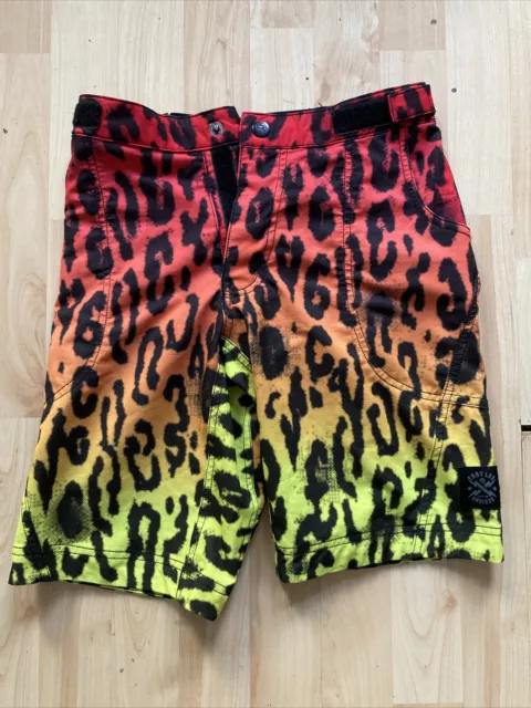 Troy Lee Designs SKYLINE SPEEDA YOUTH FLO Shorts Leopard RAR Downhill MTB Enduro