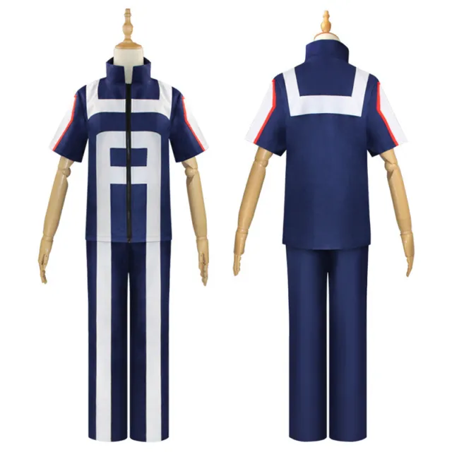 Hero Academia Cosplay Costume Set School Uniform Gym Suit UK My