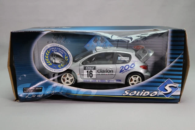 Tableau De Bord Pièce Miniature Peugeot 206 WRC 31 Sanremo Solido 1 18 185471 185471