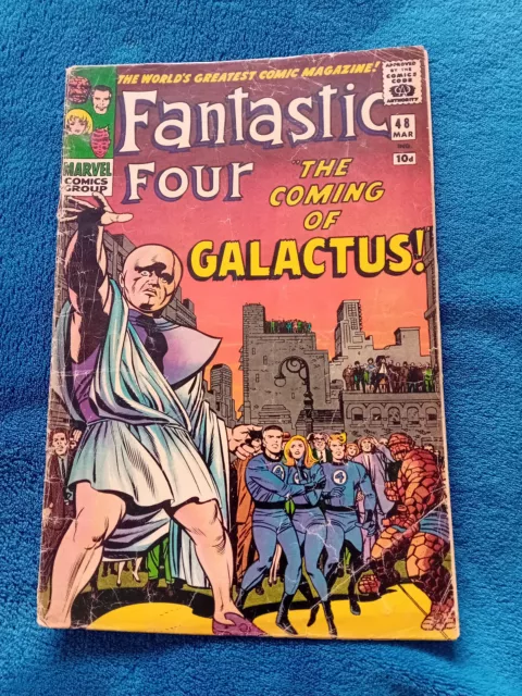 Fantastic Four #48 KEY 1st appearance Galactus & Silver Surfer