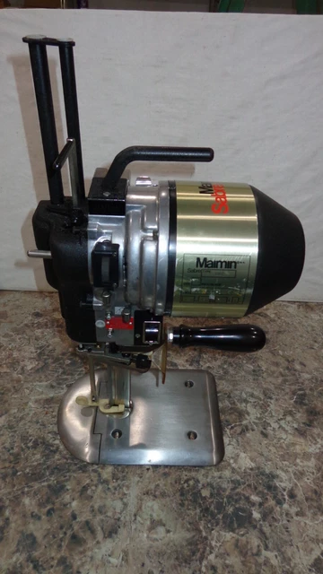 MAIMIN SABRE 800 FABRIC CUTTING MACHINE WITH AUTO SHARPENER, 6" BLADE, Excellent