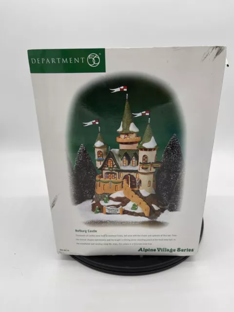 Dept 56 Hofburg Castle Alpine Village Series 56-56216 Retired NEW IN BOX