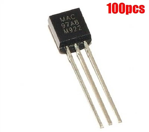 MAC97A8 97A8 600V .6A Logic Level Triac TO-92 In Pakistan