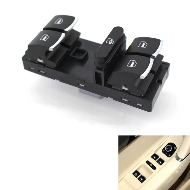 MASTER POWER WINDOW Switch Front Left Driver for VW Passat Tiguan Jetta